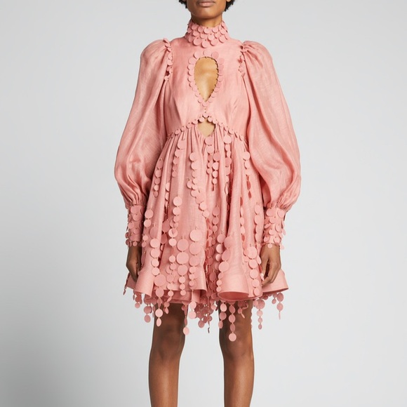 Zimmermann Concert Disc Mini Dress - Picture 8 of 10